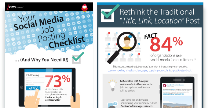 iCIMS Social Media Job Posting Checklist